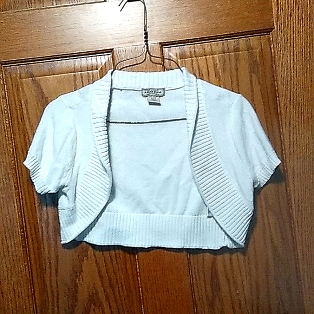 Girls white dress cover